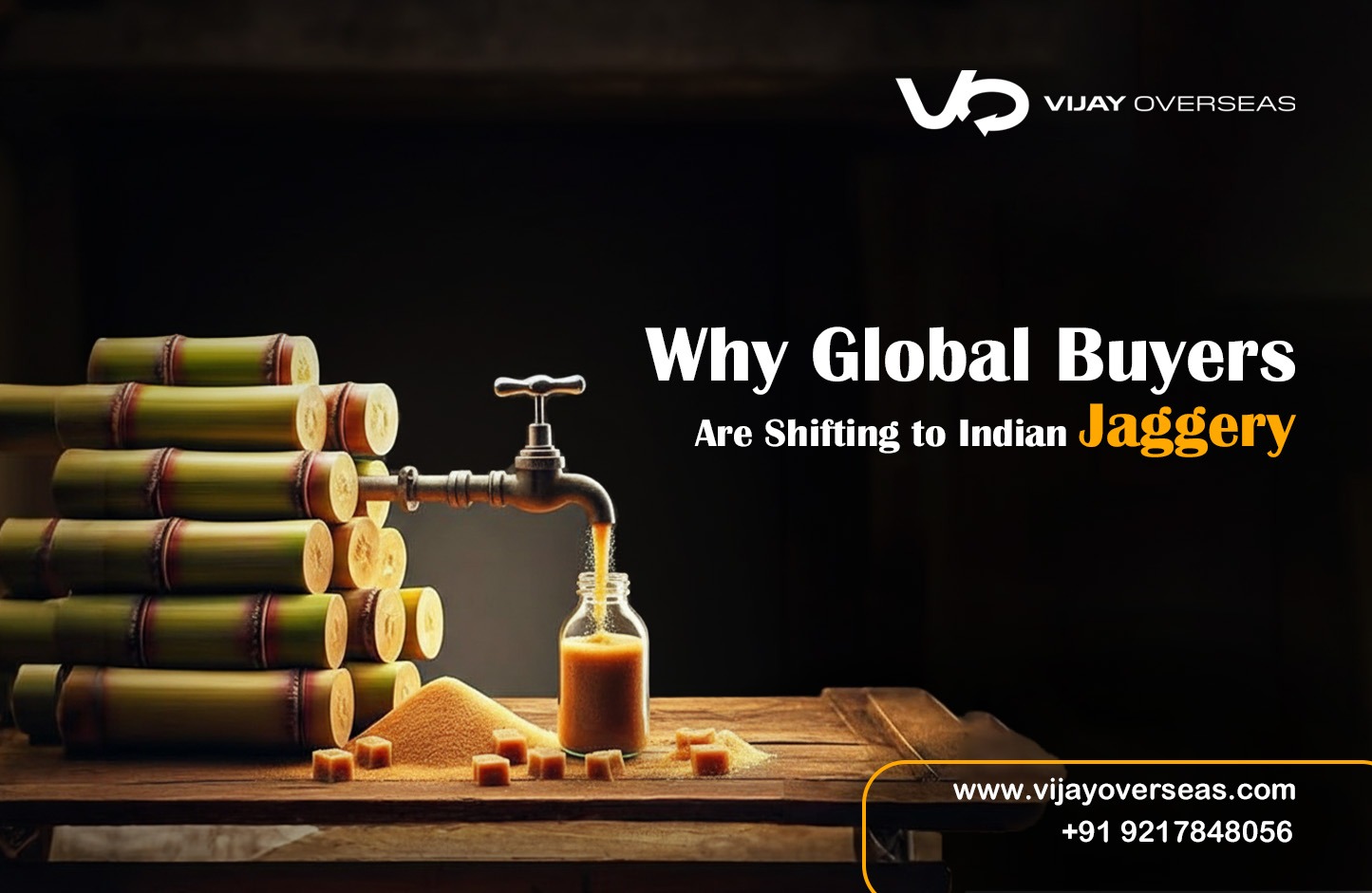 Why Global Buyers Are Shifting to Indian Jaggery