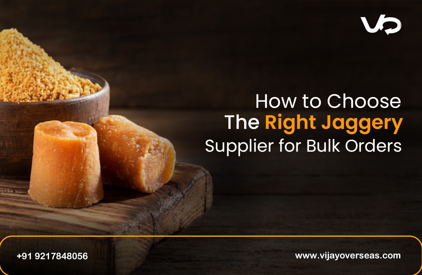 How to Choose the Right Jaggery Supplier for Bulk Orders